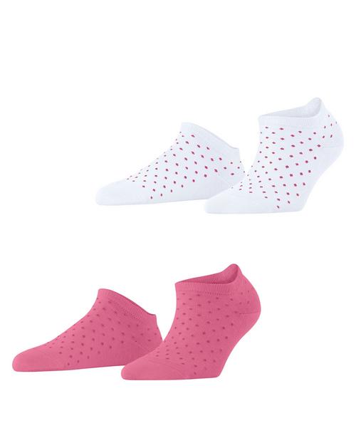 ESPRIT Fine Dot  2-Pack Sneaker Socken Damen