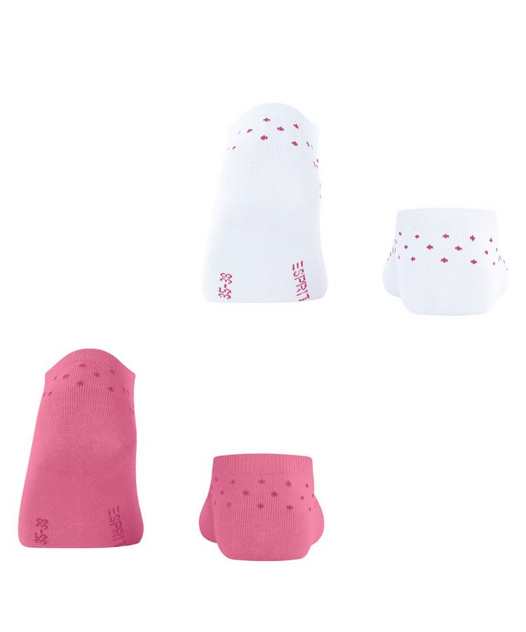ESPRIT ESPRIT Fine Dot  2-Pack Sneaker Socken Damen - sortiment (0020) - 0 | SportScheck