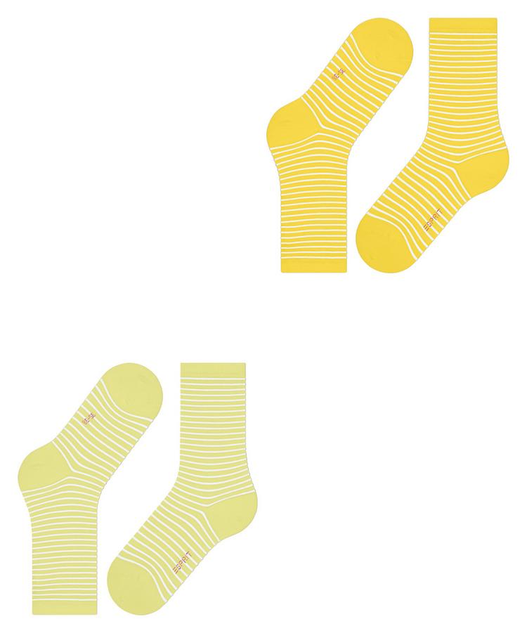 ESPRIT ESPRIT Fine Line  2-Pack Socken Damen - sortiment (0140) - 2 | SportScheck
