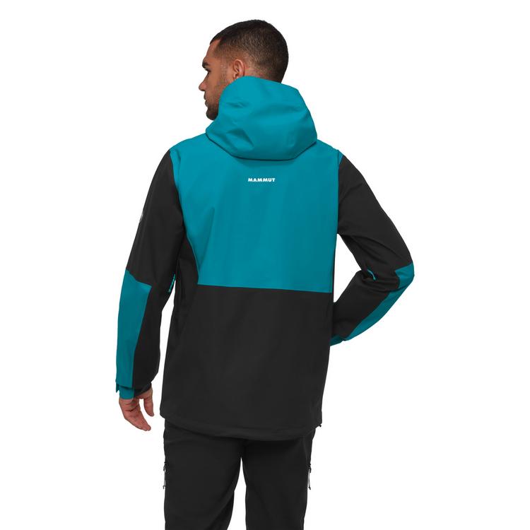 Mammut Mammut Linard Guide Hooded Hardshelljacke Herren - black-deep teal - 1 | SportScheck