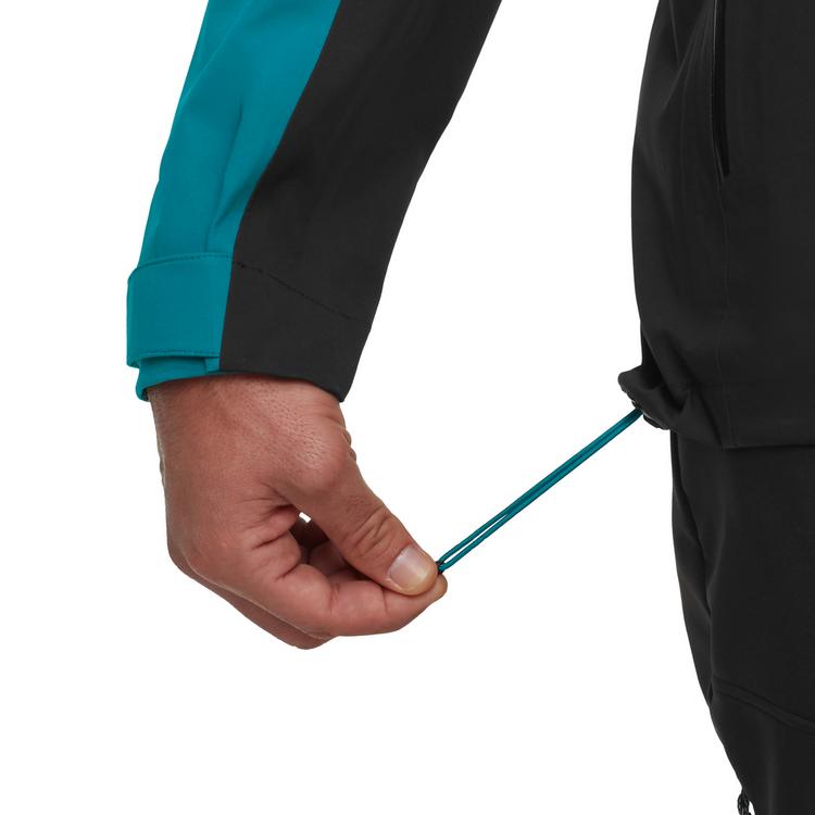 Mammut Mammut Linard Guide Hooded Hardshelljacke Herren - black-deep teal - 0 | SportScheck