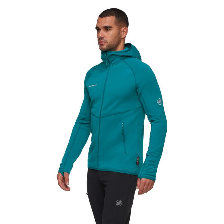 Mammut Mammut Aconcagua Hooded Fleecejacke Herren - deep teal - 2 | SportScheck