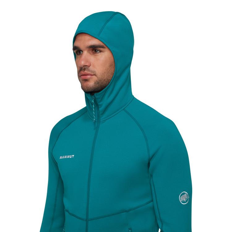 Mammut Mammut Aconcagua Hooded Fleecejacke Herren - deep teal - 0 | SportScheck