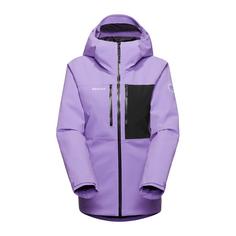 Mammut Stoney HS Hooded Hardshelljacke Damen lavandin-black