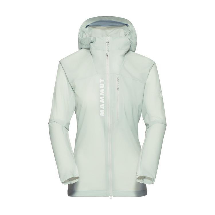 Mammut Mammut Aenergy WB Hooded Windbreaker Damen - silver sage - 0 | SportScheck