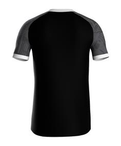 Rückansicht von JAKO Iconic KA Trikot Fußballtrikot schwarzgrau
