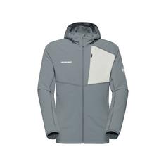 Mammut Madris Light ML Hooded Fleecejacke Herren strata-silver sage