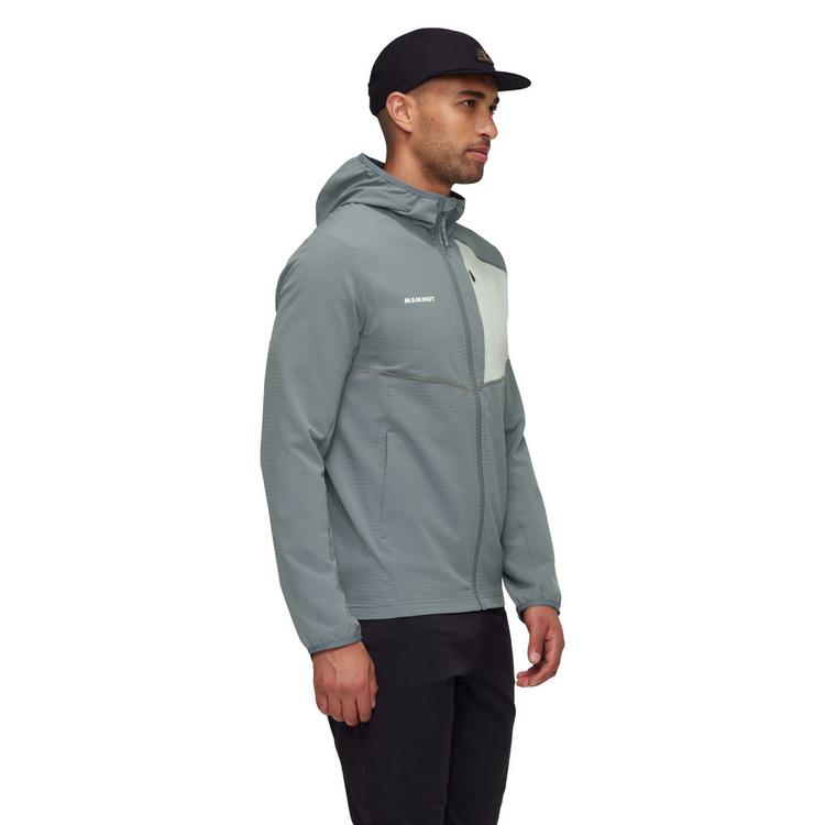 Mammut Mammut Madris Light ML Hooded Fleecejacke Herren - strata-silver sage - 2 | SportScheck
