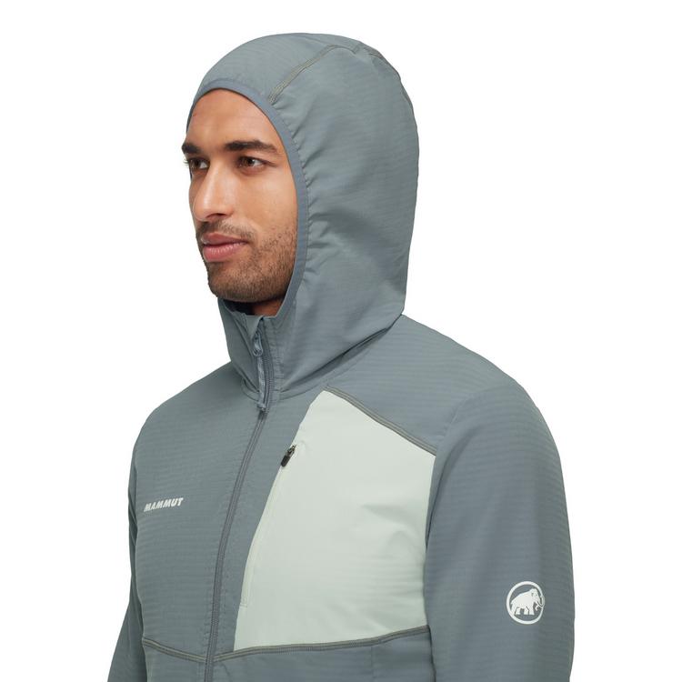Mammut Mammut Madris Light ML Hooded Fleecejacke Herren - strata-silver sage - 1 | SportScheck