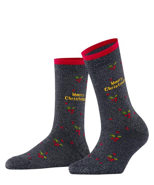 Burlington Merry X-Mas SO Socken Damen