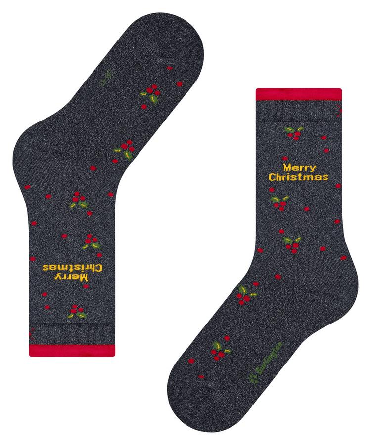 Burlington Burlington Merry X-Mas SO Socken Damen - dark navy (6370) - 2 | SportScheck