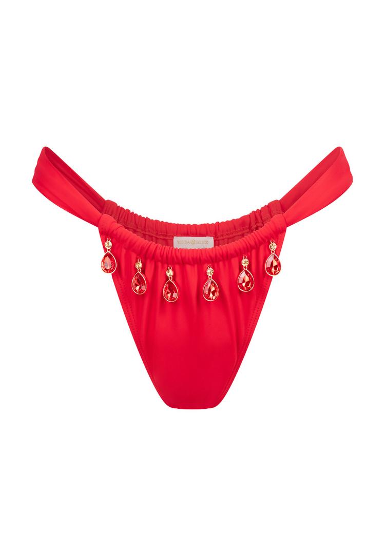 Moda Minx Moda Minx Selene Bikini Hose Damen - Red - 0 | SportScheck
