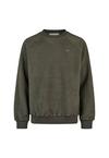 Cleptomanicx Crewneck Flaneur Sweatshirt Herren - Tea Leaf