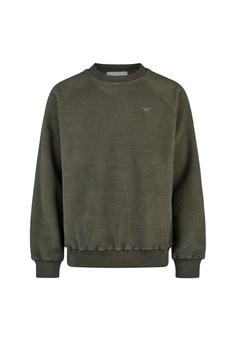 Cleptomanicx Crewneck Flaneur Sweatshirt Herren Tea Leaf