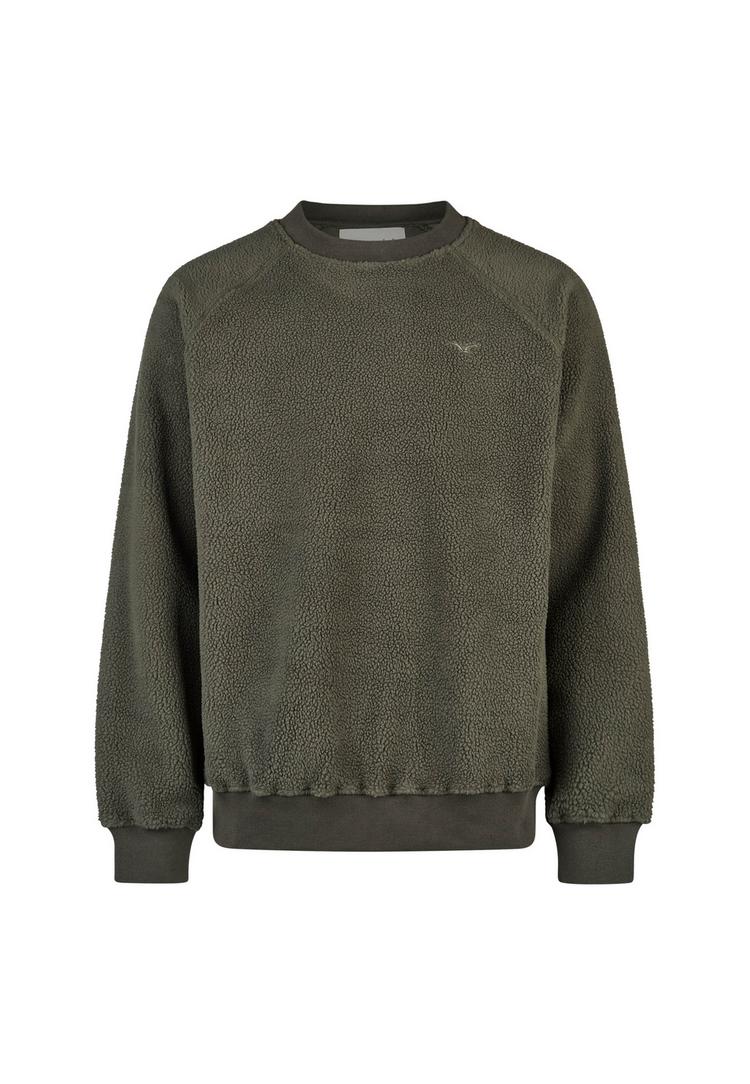 Cleptomanicx Cleptomanicx Crewneck Flaneur Sweatshirt Herren - Tea Leaf - 0 | SportScheck