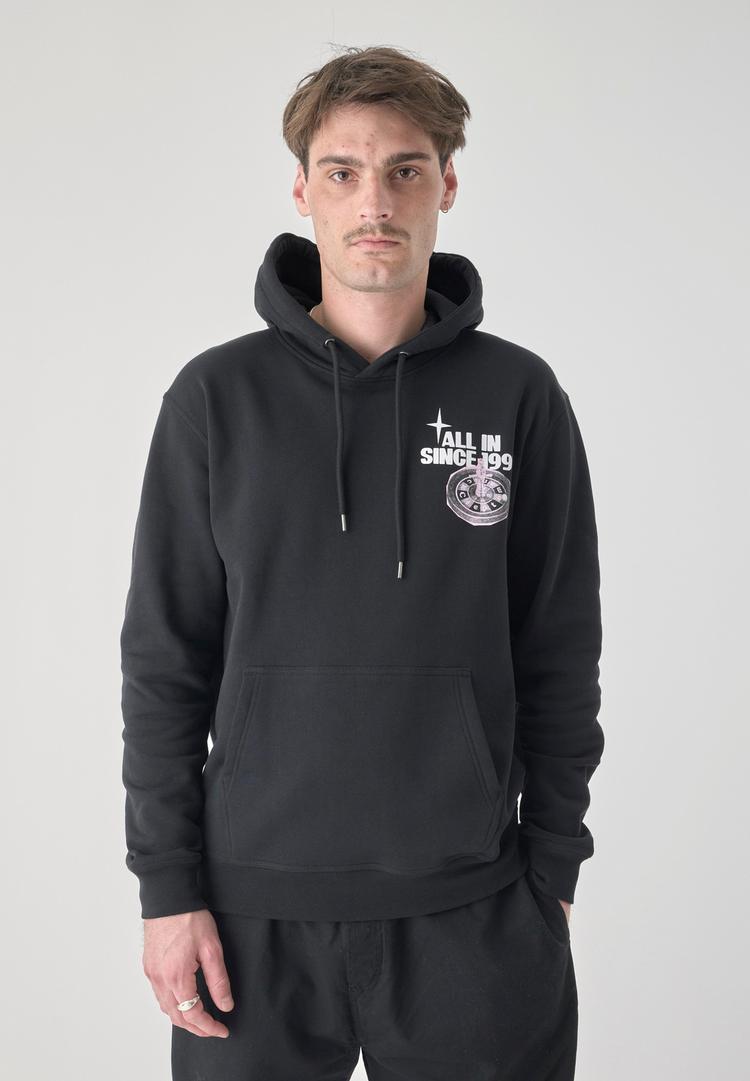 Cleptomanicx Cleptomanicx Rien ne va plus Hoodie Herren - Black - 0 | SportScheck