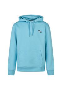Cleptomanicx Classic Hooded Storm Gull Hoodie Herren - Milky Blue