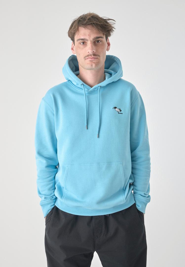 Cleptomanicx Cleptomanicx Classic Hooded Storm Gull Hoodie Herren - Milky Blue - 0 | SportScheck