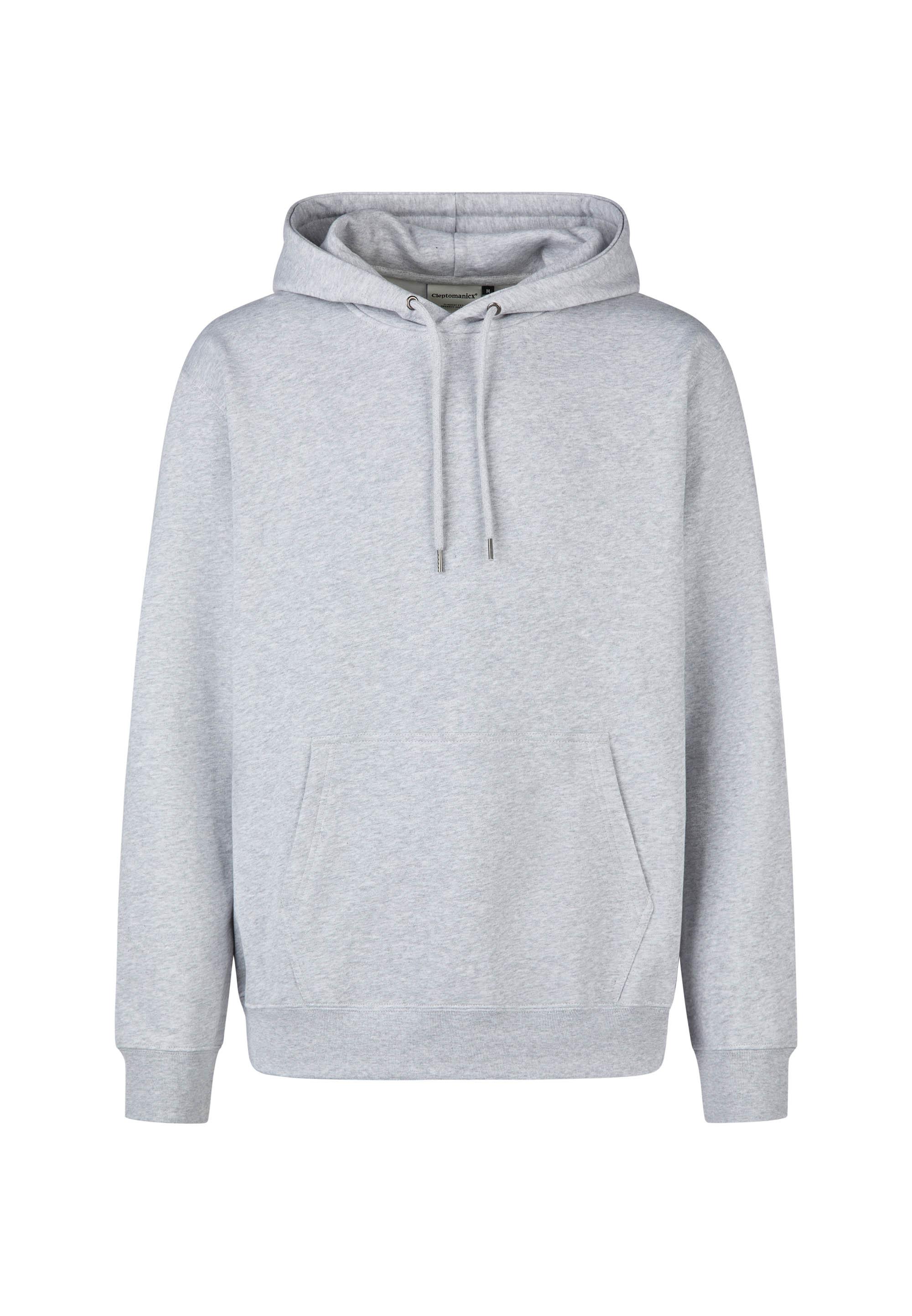 Cleptomanicx Hooded Ligull Classic Hoodie Herren - Heather Gray