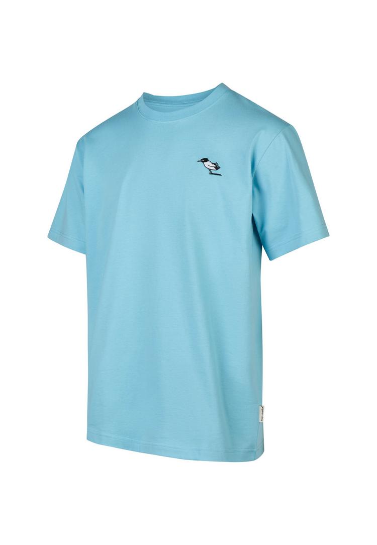 Cleptomanicx Cleptomanicx Classic Tee Storm Gull Printshirt Herren - Milky Blue - 0 | SportScheck