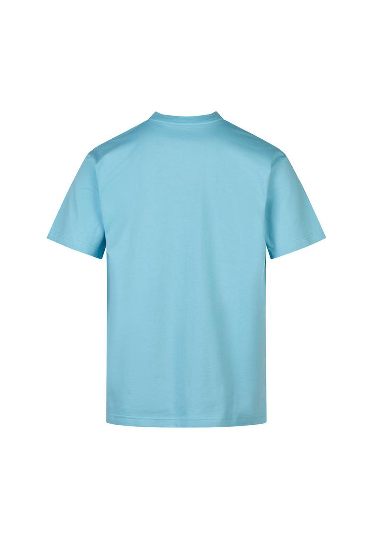 Cleptomanicx Cleptomanicx Classic Tee Storm Gull Printshirt Herren - Milky Blue - 1 | SportScheck