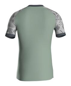Rückansicht von JAKO Iconic KA Trikot Fußballtrikot gruengrau