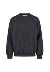 Cleptomanicx Crewneck Flaneur Sweatshirt Herren - Blue Graphite