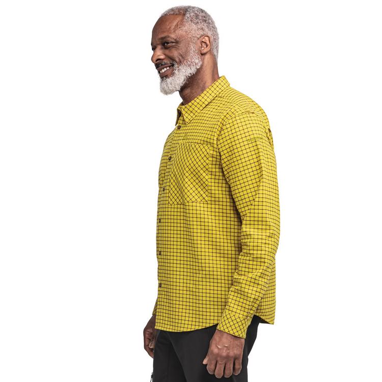 Sch&ouml;ffel Sch&ouml;ffel Hiking Shirt Style Boyoma MNS Funktionshemd Herren - 5455 - gelb - 2 | SportScheck