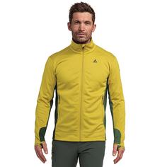 Rückansicht von Schöffel Hiking Fleece Jk Style Milagle MNS Fleecejacke Herren 5455 gelb