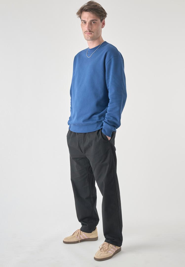 Cleptomanicx Cleptomanicx Crewneck Ligull Classic Sweatshirt Herren - Estate Blue - 1 | SportScheck
