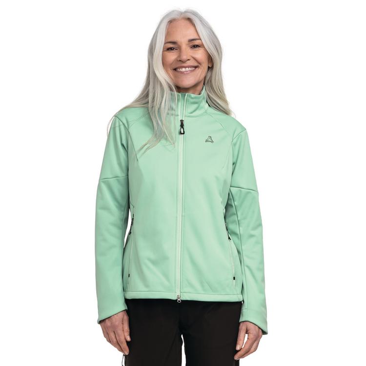 Sch&ouml;ffel Sch&ouml;ffel Hiking Softshell Jk Style Fracon WMS Funktionsjacke Damen - 6305 - gr&uuml;n - 0 | SportScheck