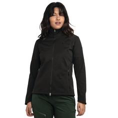 Rückansicht von Schöffel Hiking Softshell Jk Style Fracon WMS Funktionsjacke Damen black