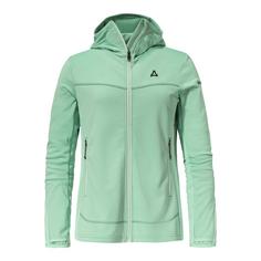 Schöffel Hiking Fleece Hoody Style Milagle WMS Fleecejacke Damen 6305 grün