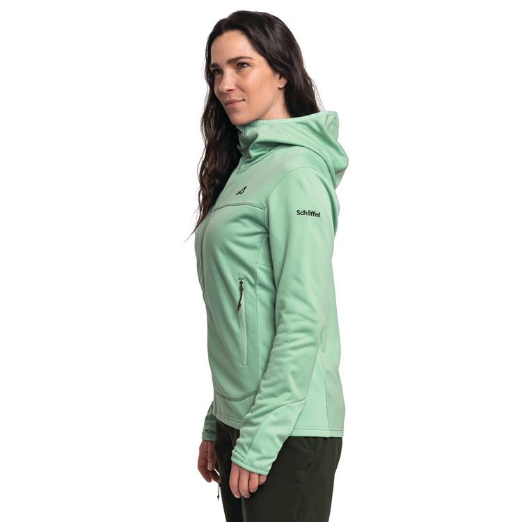 Sch&ouml;ffel Sch&ouml;ffel Hiking Fleece Hoody Style Milagle WMS Fleecejacke Damen - 6305 - gr&uuml;n - 2 | SportScheck