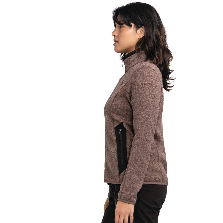 Sch&ouml;ffel Sch&ouml;ffel Hiking CIRC Fleece Jk Style Yew WMS Fleecejacke Damen - 3905 - braun - 2 | SportScheck