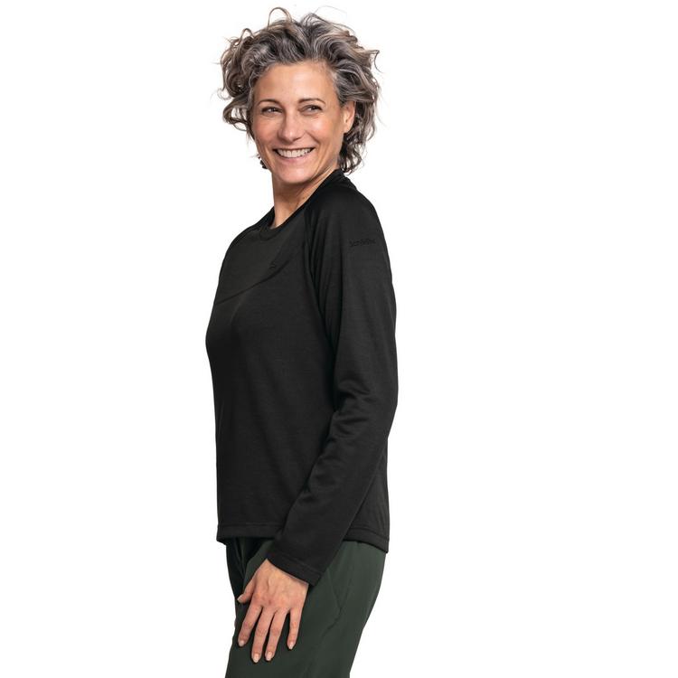 Sch&ouml;ffel Sch&ouml;ffel Hiking CIRC Longsleeve Style Smue WMS Funktionsshirt Damen - black - 2 | SportScheck