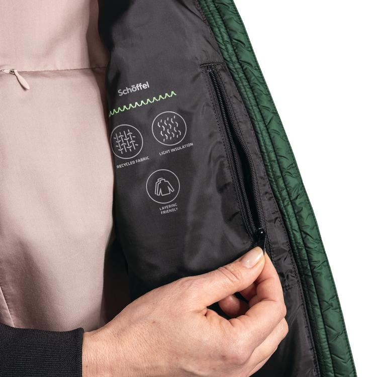 Sch&ouml;ffel Sch&ouml;ffel Urban Ins Jacket Style Malkay WMS Daunenjacke Damen - 6965 - gr&uuml;n - 3 | SportScheck