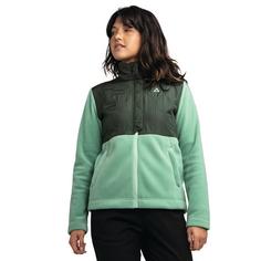 Rückansicht von Schöffel Urban Fleece Jk Style Gregale WMS Fleecejacke Damen 6305 grün