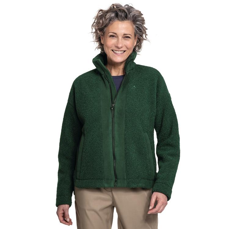 Sch&ouml;ffel Sch&ouml;ffel Urban Fleece Jk Style Kalmor WMS Fleecejacke Damen - 6965 - gr&uuml;n - 0 | SportScheck