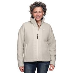 Rückansicht von Schöffel Urban Fleece Jk Style Kalmor WMS Fleecejacke Damen 9040 natur