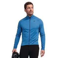 Rückansicht von Schöffel Bike Longsleeve Style Kubena MNS Strickjacke Herren 8475 blau
