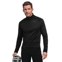 Rückansicht von Schöffel Bike Longsleeve Style Kubena MNS Strickjacke Herren black