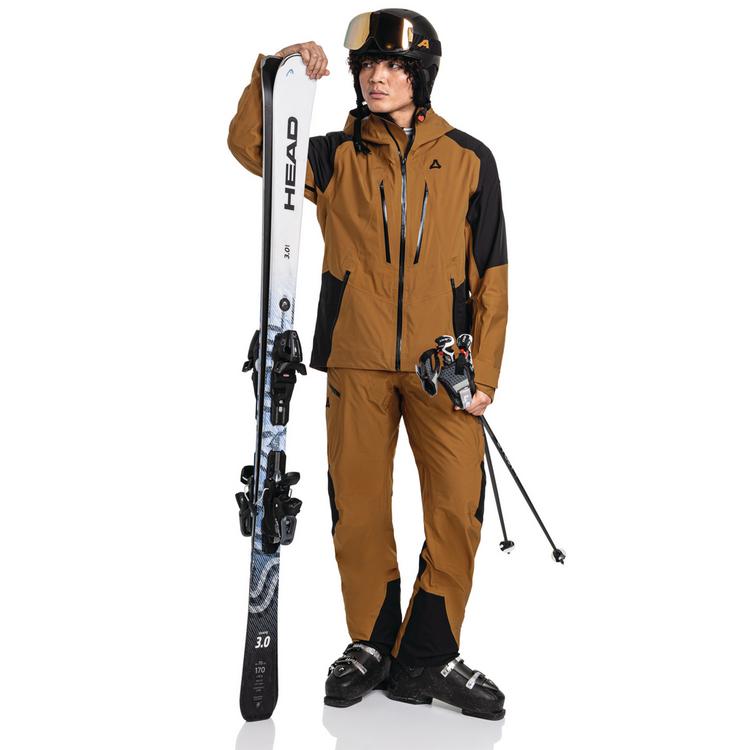 Sch&ouml;ffel Sch&ouml;ffel Ski Shell Jk Style Lufeld MNS Skijacke Herren - 4745 - braun - 0 | SportScheck