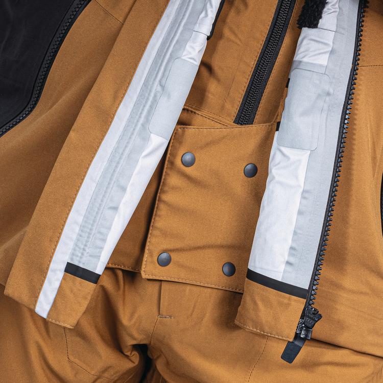 Sch&ouml;ffel Sch&ouml;ffel Ski Shell Jk Style Lufeld MNS Skijacke Herren - 4745 - braun - 6 | SportScheck