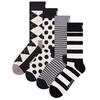 Happy Socks Socken Socken - Black And White Socks