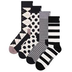 Happy Socks Socken Freizeitsocken Black And White Socks