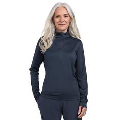 Rückansicht von Schöffel Ski Longsleeve Style Pine WMS Skirolli Damen navy blazer