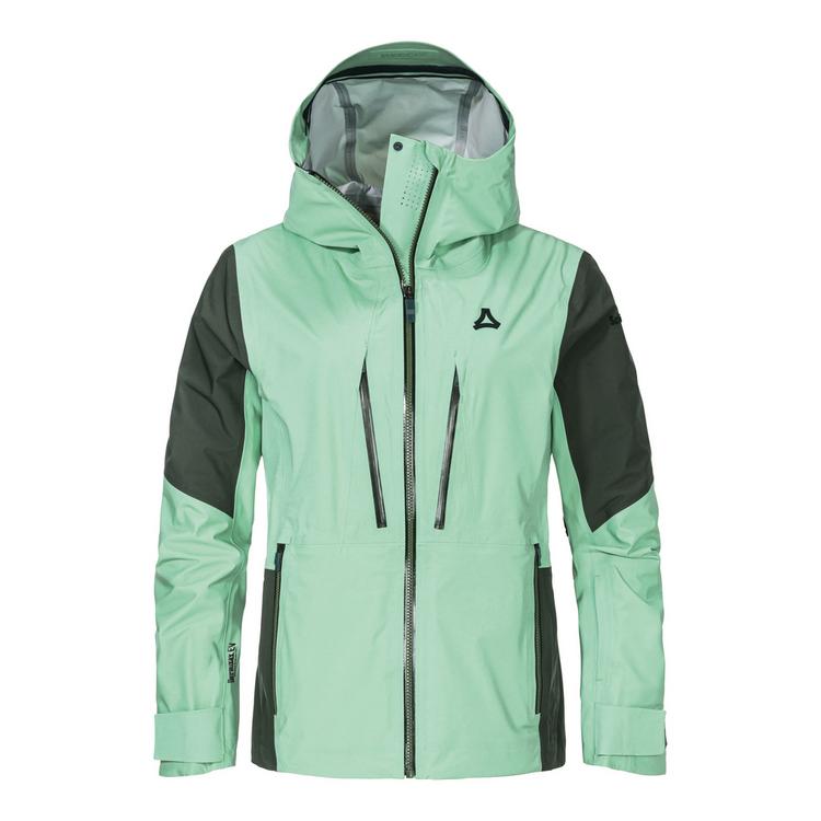 Sch&ouml;ffel Sch&ouml;ffel Ski Shell Jk Style Lufeld WMS Skijacke Damen - 6305 - gr&uuml;n - 0 | SportScheck