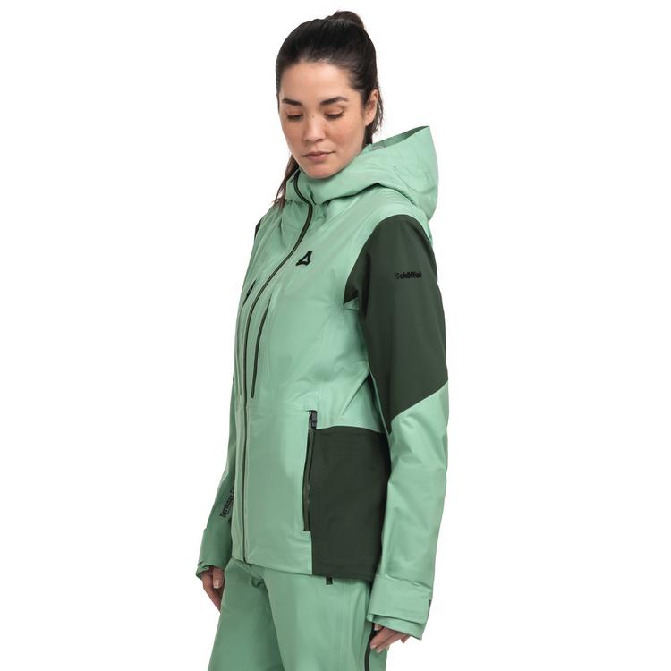 Sch&ouml;ffel Sch&ouml;ffel Ski Shell Jk Style Lufeld WMS Skijacke Damen - 6305 - gr&uuml;n - 2 | SportScheck