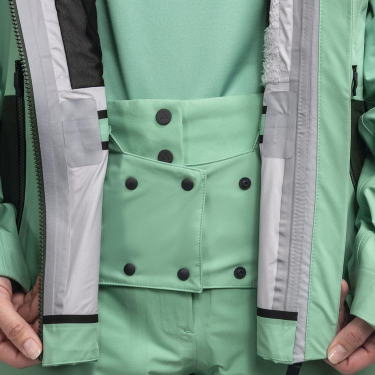 Sch&ouml;ffel Sch&ouml;ffel Ski Shell Jk Style Lufeld WMS Skijacke Damen - 6305 - gr&uuml;n - 5 | SportScheck